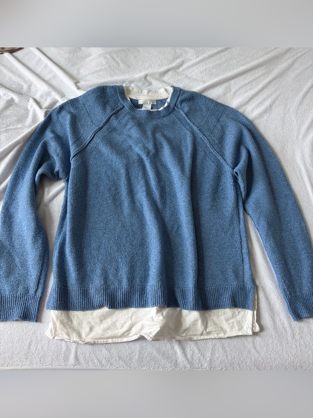 Blue sweater